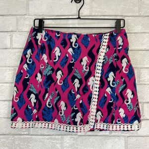 Crown & Ivy Seahorse Print Skort 4